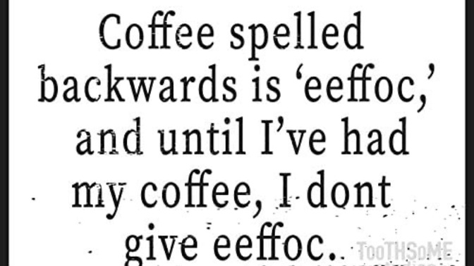 How do you take your coffee?