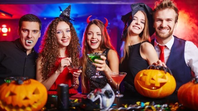 Who’s excited for Halloween? Halloween is just a few days away. Is anyone going to dress up or go to a party or something?