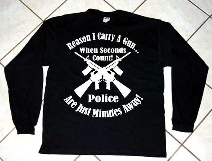 Americans do you agree that you don’t need a gun because that’s what the police or private security firms are for?