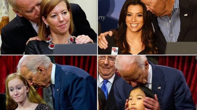 Would you punch Joe Biden If he Sniffed and grabbed/kissed you?
