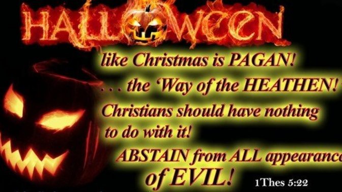 Why do so many Christians toy with the minions of Satan and gleefully celebrate Halloween?