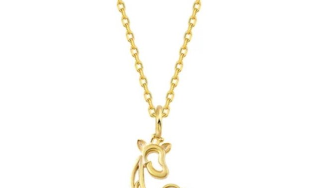 Which of this giraffe necklaces looks prettier?