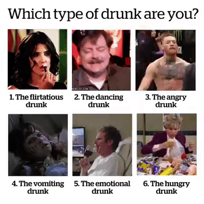 What kind of drunk are you?