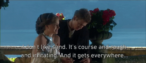 How much do you hate sand?