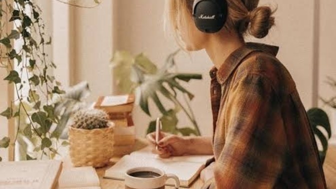 What's the most are you doing while hearing your favorite music?