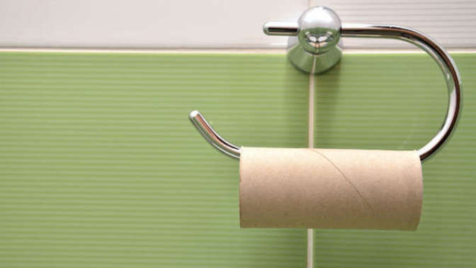 What happened to the toilet paper roll?