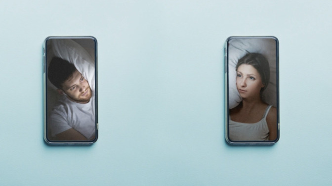 Have you ever purposely fallen asleep over the phone together with someone?