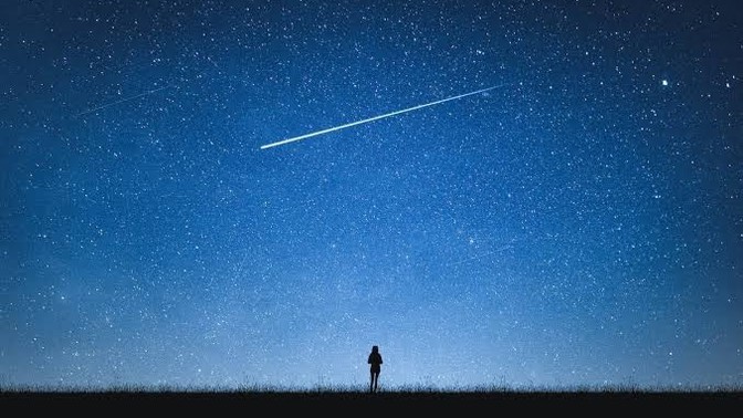 Have you ever seen a shooting star?