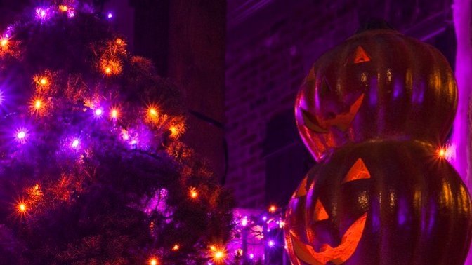 When do you take your Halloween decorations down?