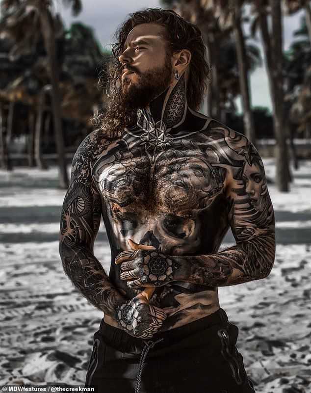 Girls, does a guy having tattoos make him more attractive, less attractive, or neutral/it doesnt matter?