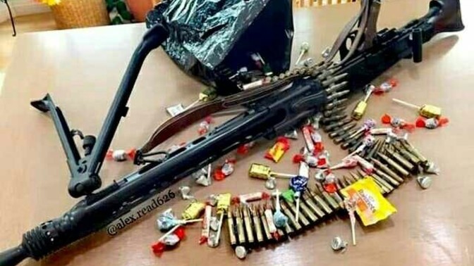 Are you worried about your kids being shot out trick or treating?