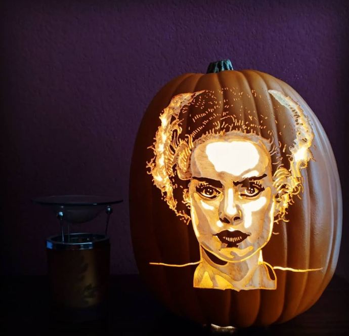 Which of these hand carved faux pumpkins is your favorite?