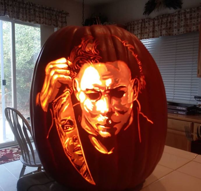 Which of these hand carved faux pumpkins is your favorite?