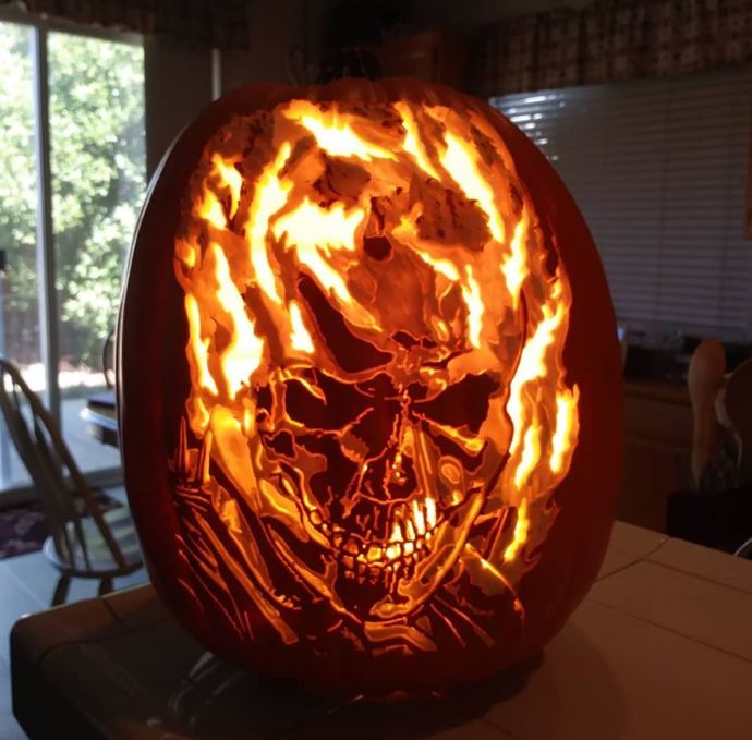 Which of these hand carved faux pumpkins is your favorite?