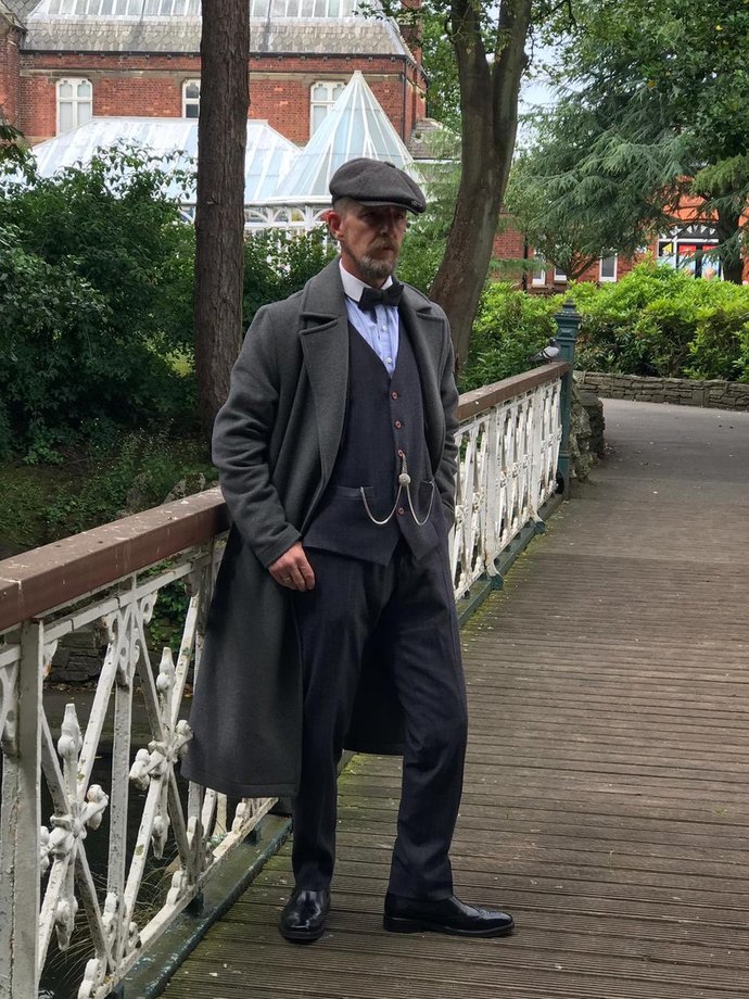 1920's style suit