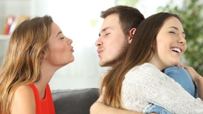 If your friend was dating two girls at once, would you think negatively of them?