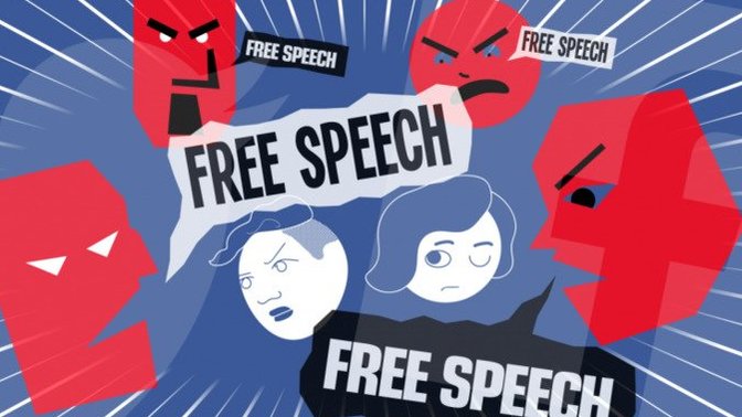 Is hate speech free speech? Should hate speech be illegal?