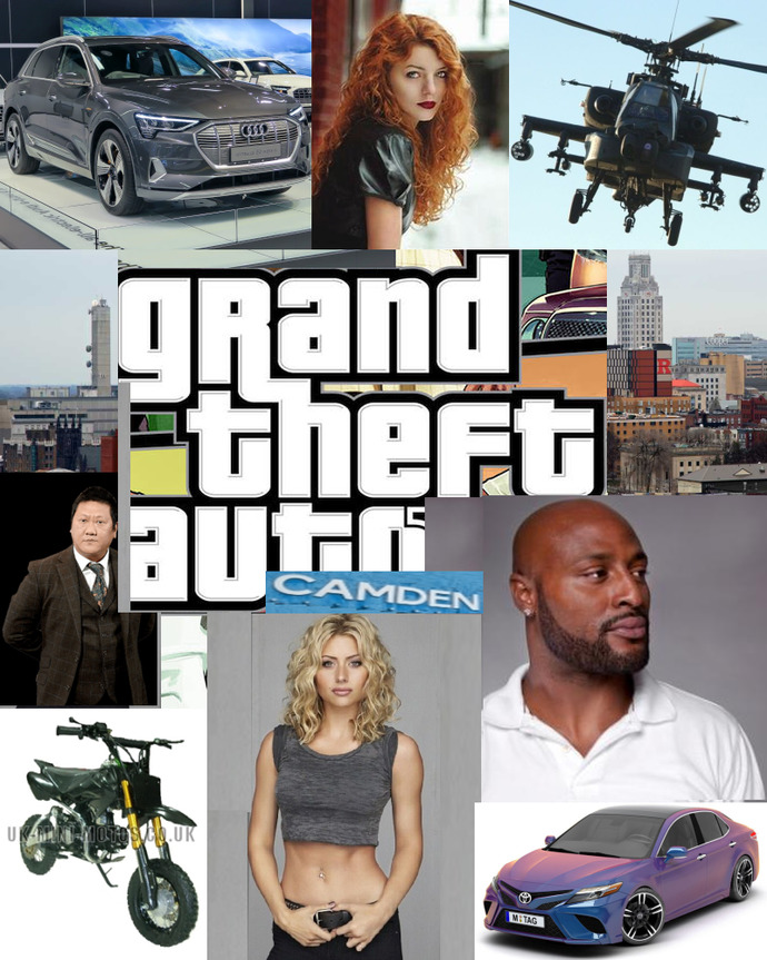 My mock-up collage.