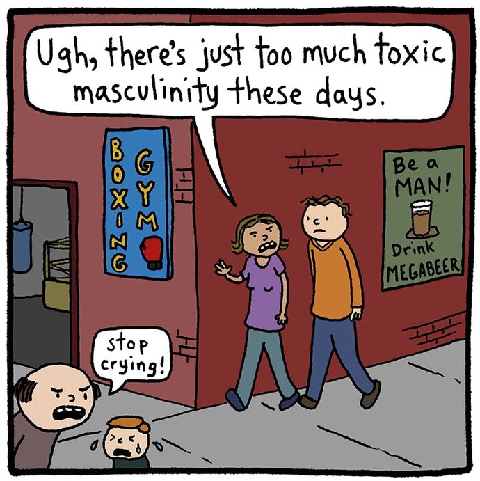 Is toxic masculinity a common problem in the modern era or is it all just smoke and mirrors?