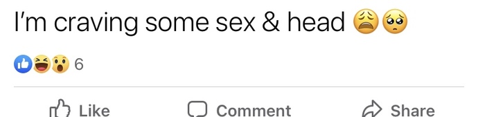 Is it just me or are people who make post like this on social media sort of cringe?