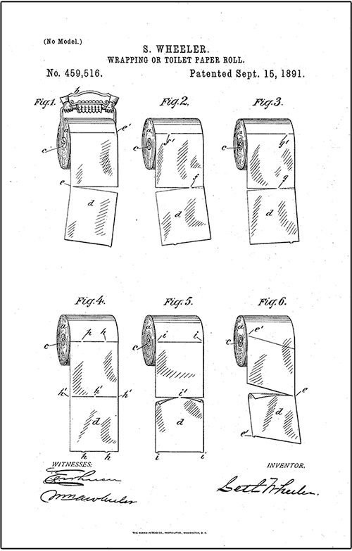 Which way does your toilet paper roll?