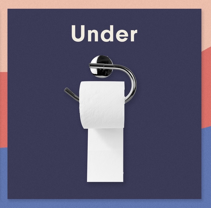 Which way does your toilet paper roll?