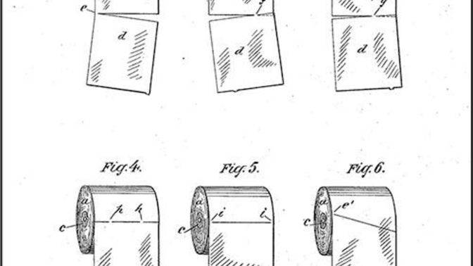 Which way does your toilet paper roll?