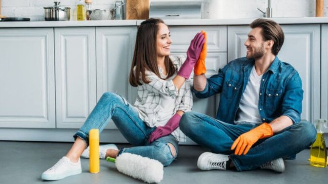 How do I encourage my boyfriend to help with household chores without causing an argument?