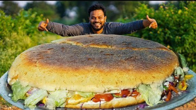 Would you rather make a giant burger or hundreds of bite sized burgers?