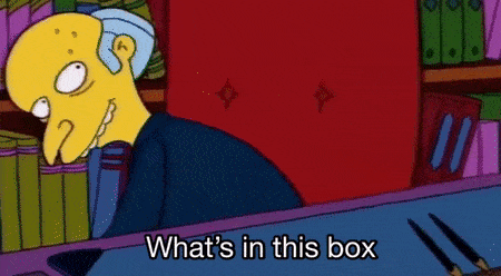 What's in the box? Wrong answers only?
