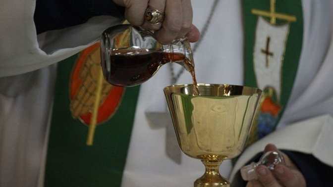 Have you tried drinking sacramental wine casually?