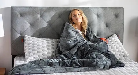 Do you sleep with a weighted blanket?
