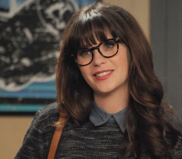 Long bangs can work, with better-proportioned glasses for balance.