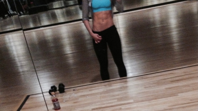 Turned on by wife showing off her fit body?