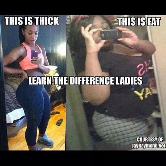 Guys, In terms of bigger girls, which one do you like. Curvy, thick or fat?