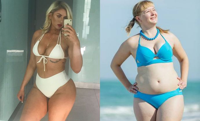 Guys, In terms of bigger girls, which one do you like. Curvy, thick or fat?