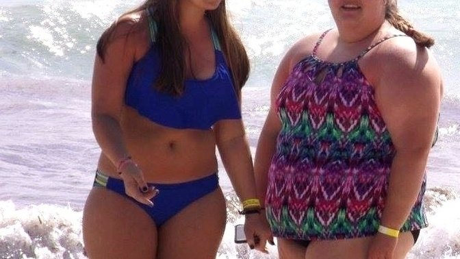 Guys, In terms of bigger girls, which one do you like. Curvy, thick or fat?