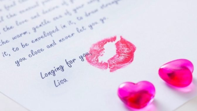 Have you ever written a poem or love letter to someone you adore?