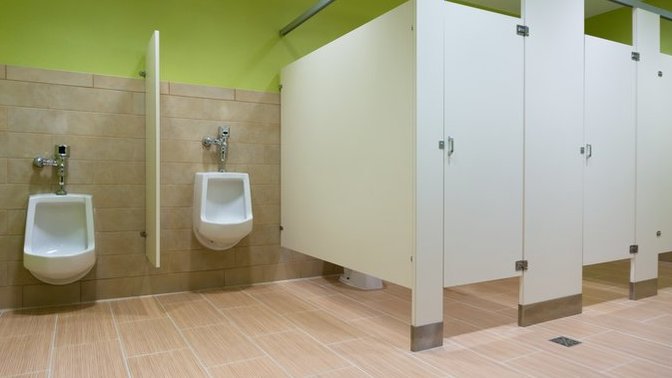 Guys, any of you always pee in a toilet instead of a urinal when using a public restroom or at a business?