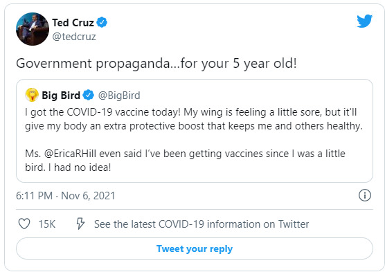 Is Ted Cruz right? Is Big Bird spreading dangerous vaccine propaganda?