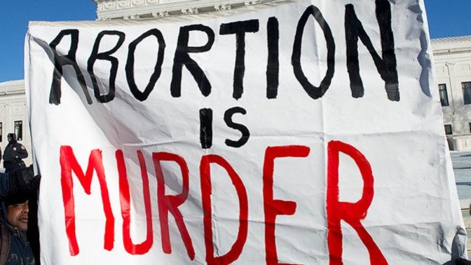 Why do people keep trying to normalize abortion like it’s not murder?