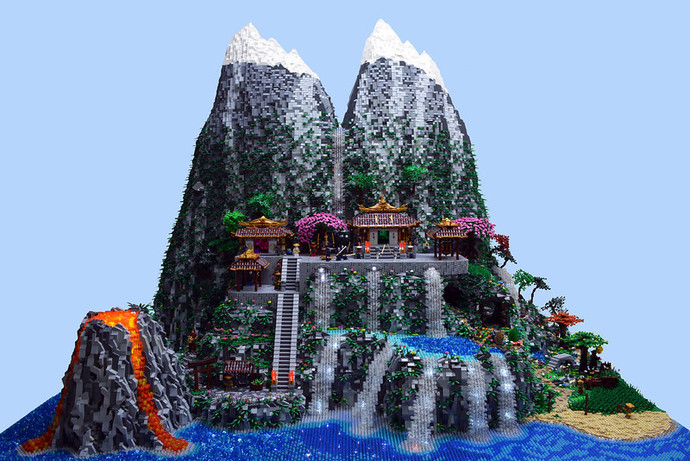 Which of these 7 massive pieced LEGO MOC builds is your favorite?