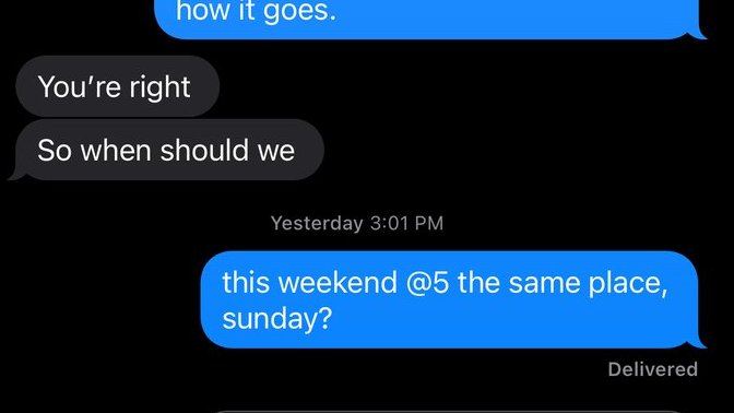 I went crazy and we never met before, Is he done with me?