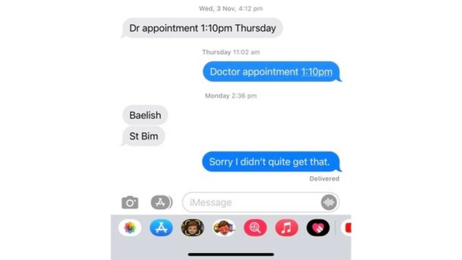 What did he mean by his text?