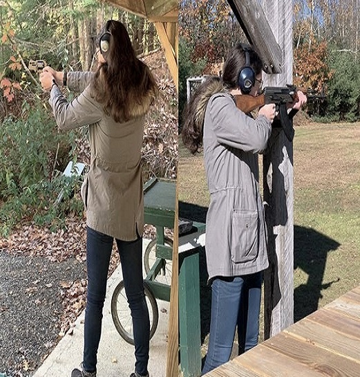 Squeezing off a few rounds