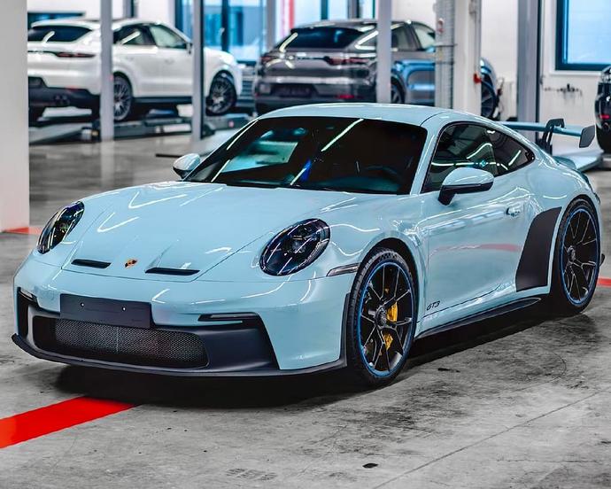 Which of these different shades of blues on these cars is your favorite?