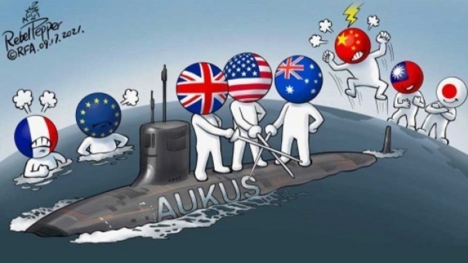 Is the Aukus Alliance (Australia, UK, Usa) a modern day Delos league?