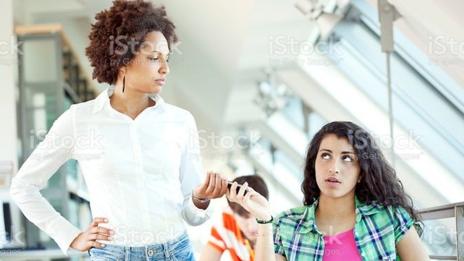 Did the teacher ever take away your phone while at school?