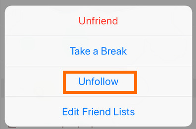Why did he unfollow me?