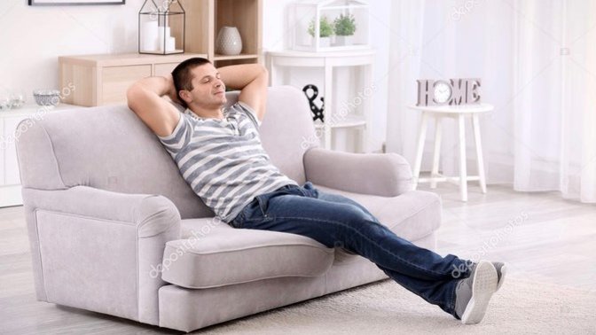 Why do men make “themselves at home “ at a stranger house compared to women?